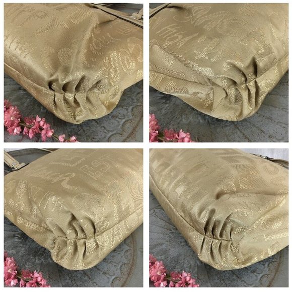 Coach Poppy Story Patch Glam Tote Bag - Picture 4 of 13